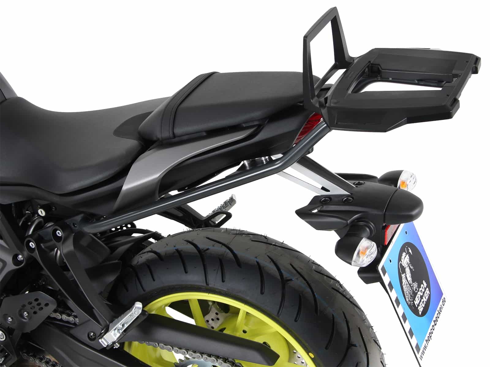 Alurack Topcaseträger anthrazit/schwarz für Yamaha MT-07 (2021-2024)