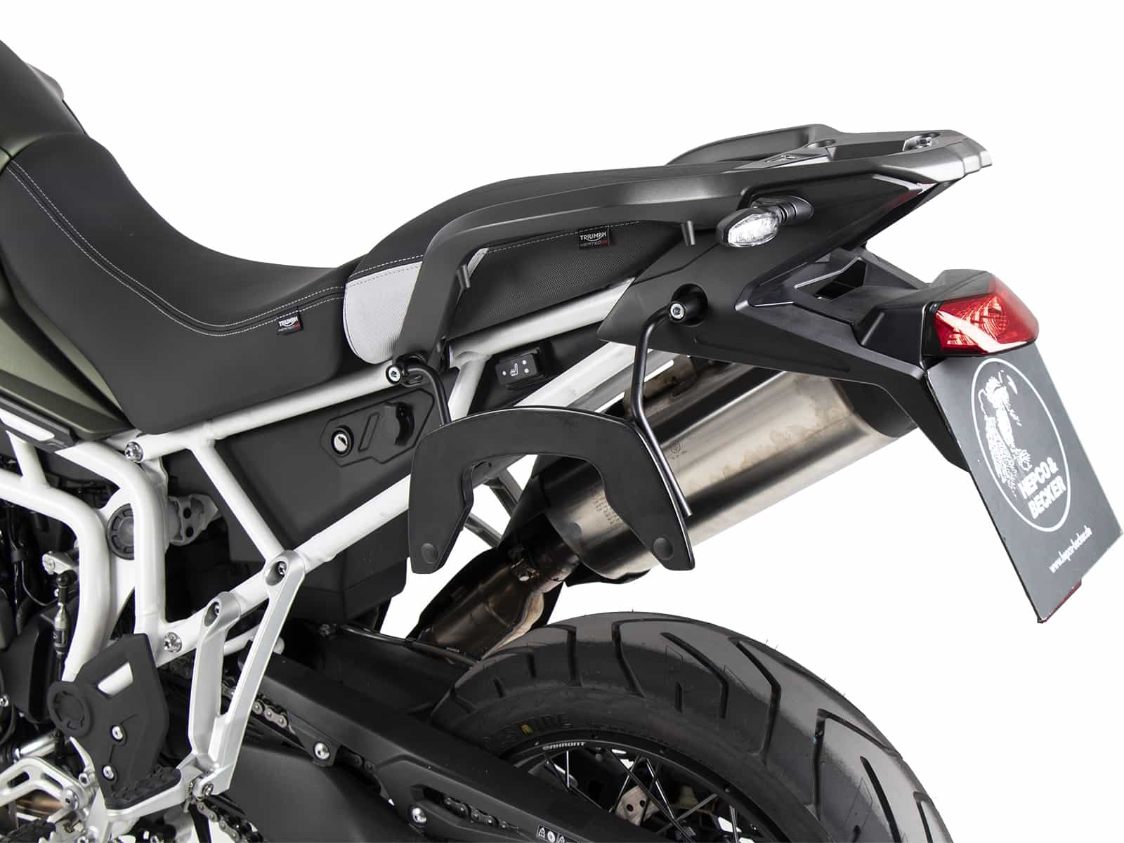 C-Bow Seitenträger schwarz für Triumph Tiger 850 Sport (2021-2024)