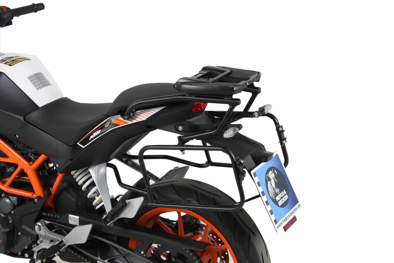 Easyrack Topcaseträger schwarz für KTM 390 Duke (2013-2016)
