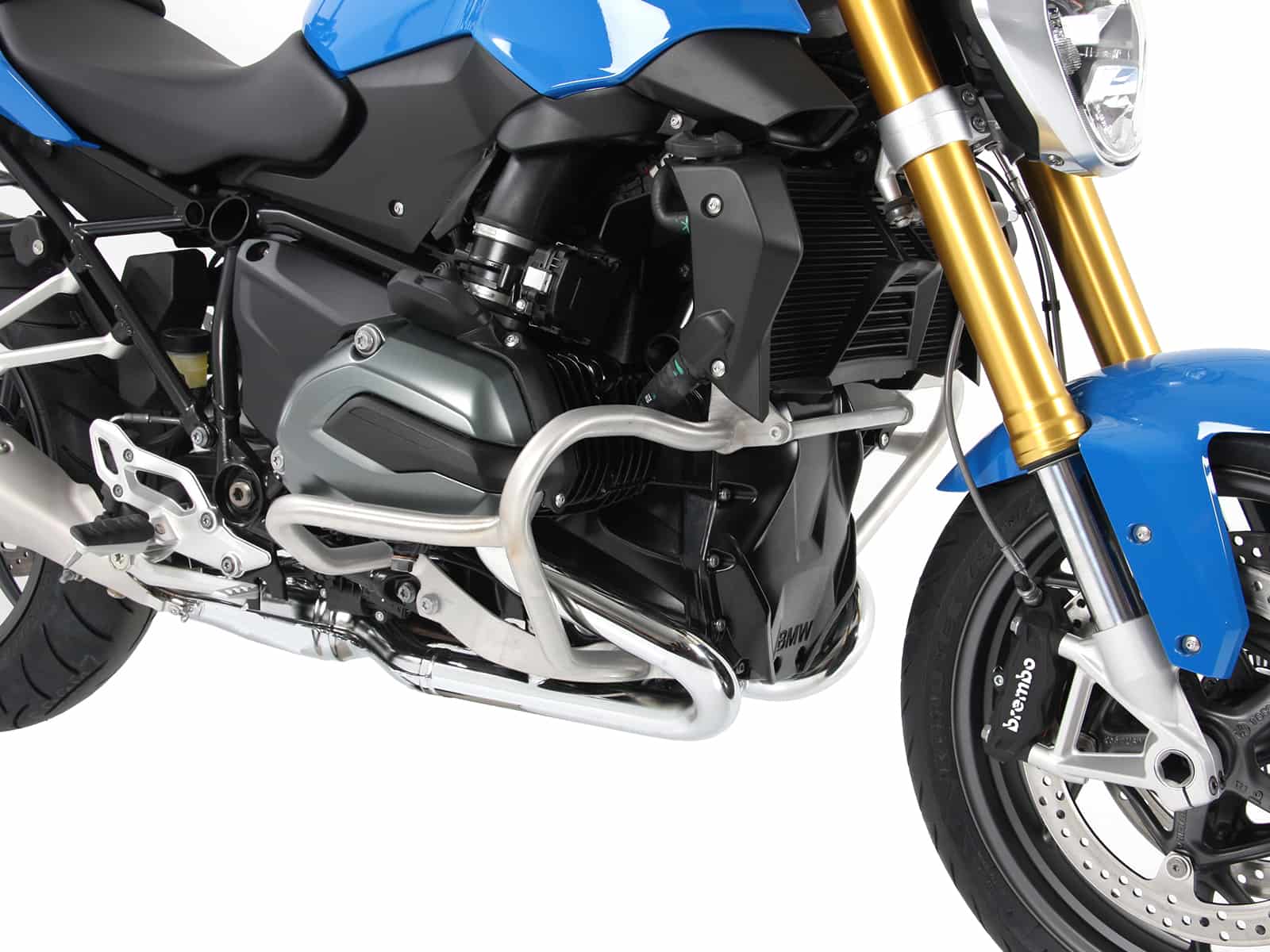 Motorschutzbügel silber für BMW R 1200 RS (2015-2018)