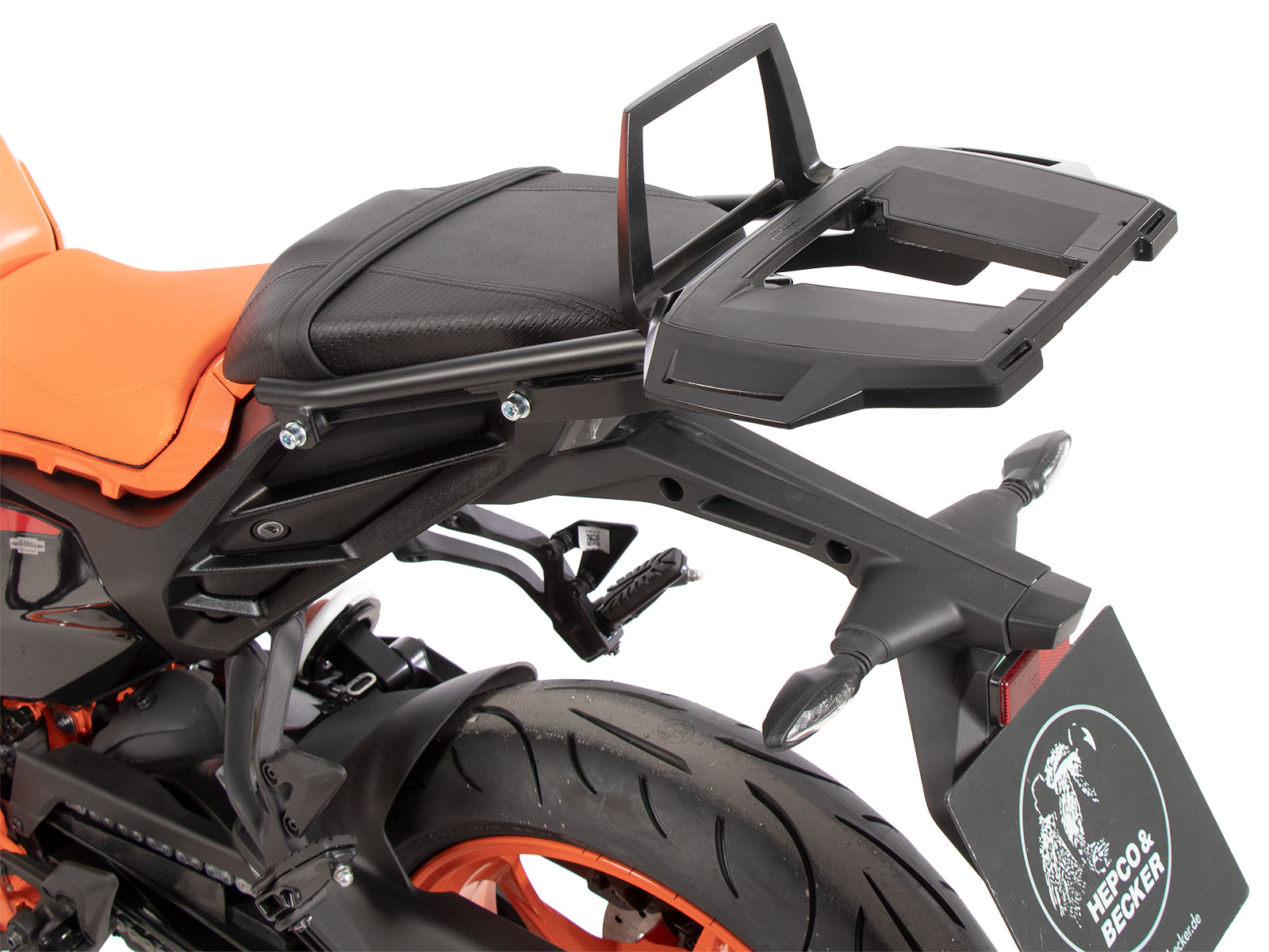 Alurack Topcaseträger schwarz für KTM 390 Duke (2024-)