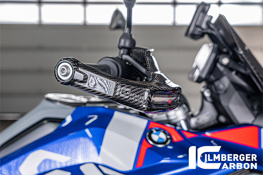 1004-CG-HPR-005-R23GS_0 Handprotektor groß mit Blinkeraufnahme rechts glänzend BMW R 1300 GS ab 2023