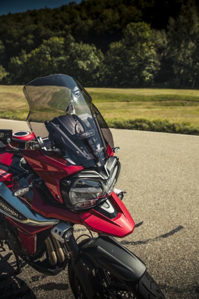 TIGER 1200 /XC /XR - Tourenscheibe "TM" 2016-2021 - rauchgrau