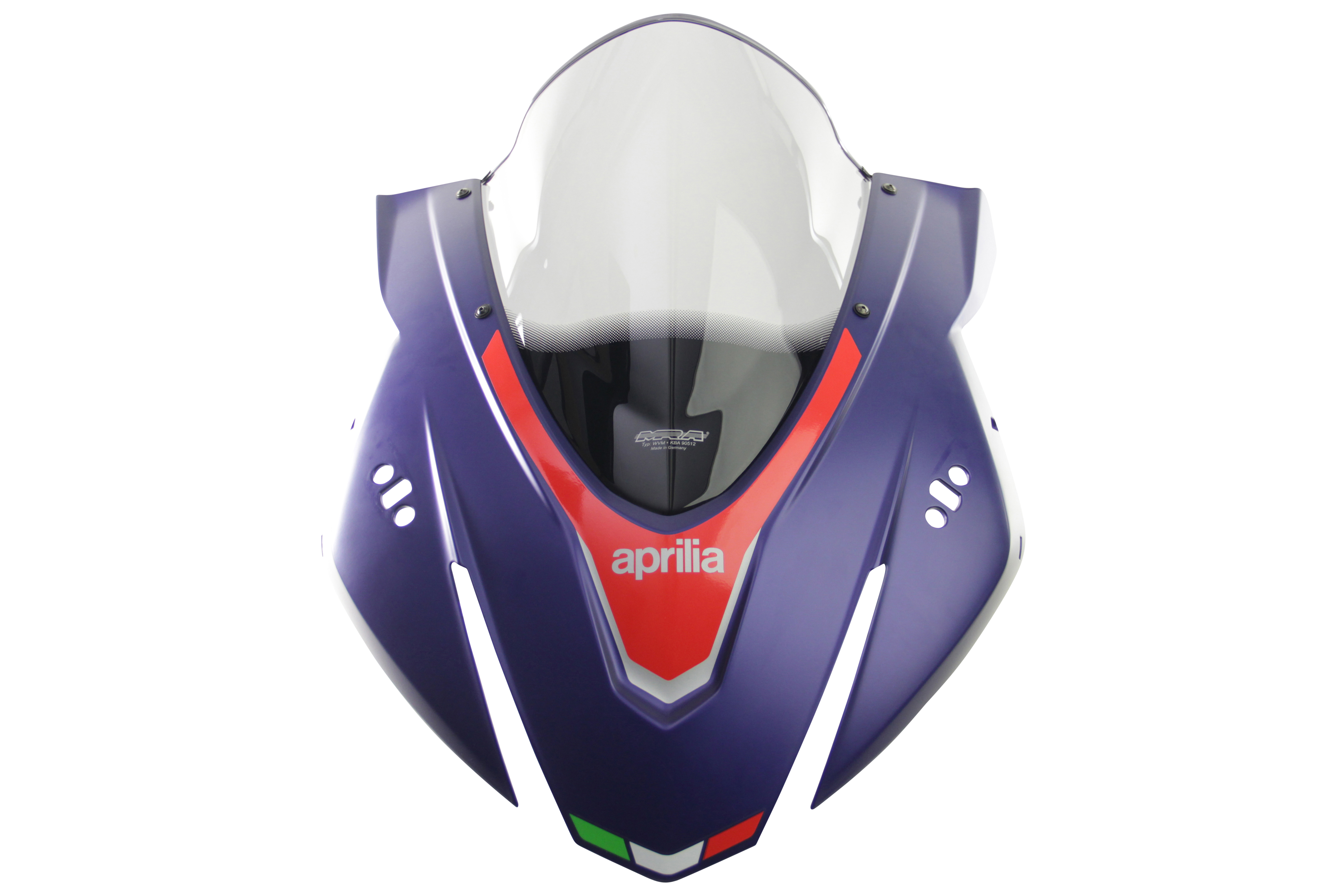 RSV 4 1100 /FACTORY - Racingscheibe "R" 2021- - rauchgrau