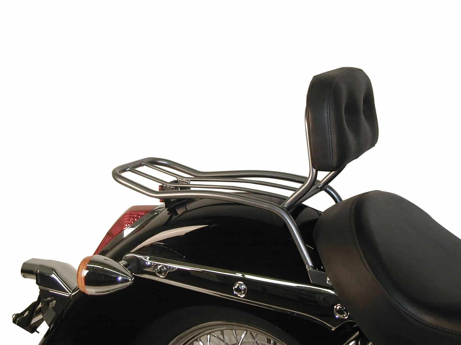 Solorack mit Rückenlehne chrom für Honda VT 750 Shadow (2008-)