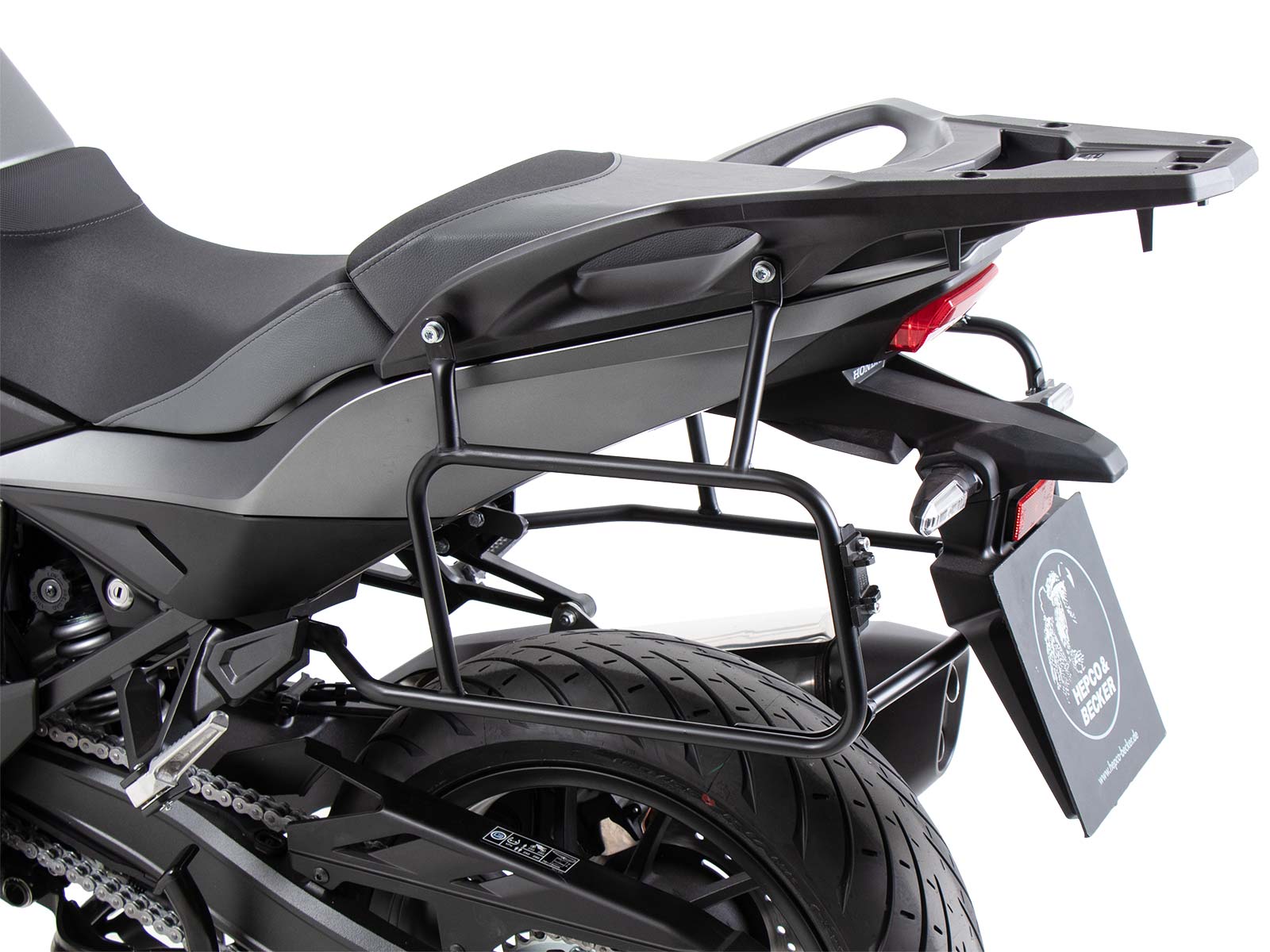 Seitenkofferträger festverschraubt schwarz für Honda NT 1100 (2022-2024)