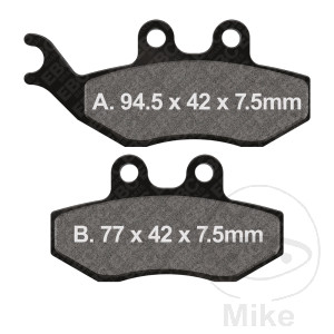 Bremsklotz Standard Scooter EBC Alternative: 7370305
