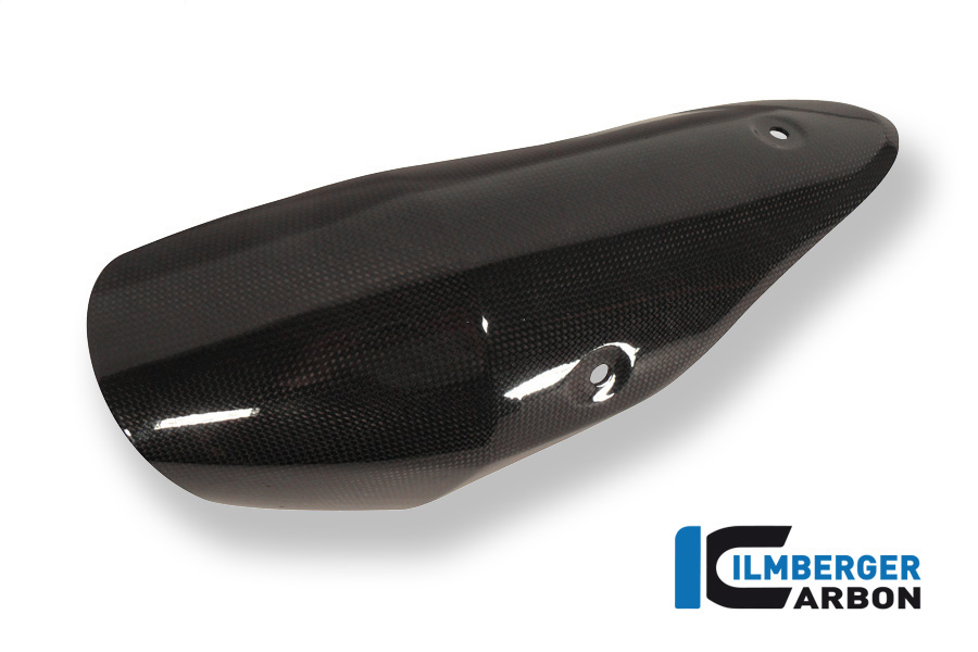 Auspuffhitzeschutz Endtopf links Carbon für Triumph Speed Triple 1050