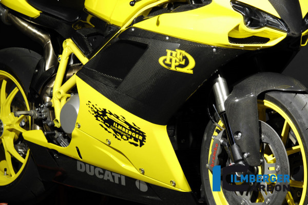 Carbon Verkleidungsseitenteil rechts für Ducati 848 / 1098 / 1198