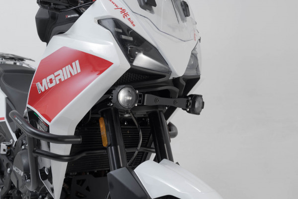 SW-Motech EVO Nebelscheinwerfer Kit Schwarz für Moto Morini X-Cape 650 (21-)
