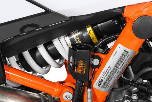 Touratech Schutz Bremsflüssigkeitsbehälter hinten schwarz KTM 790 Adventure / Adventure R