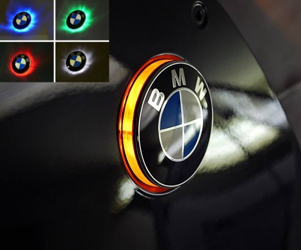 Zweifarbige LED Emblemblinker für BMW K1200GT ab Mod. 2006