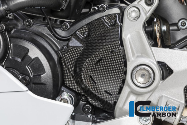 Carbon Ritzelabdeckung glanz für Ducati Supersport 939 / S