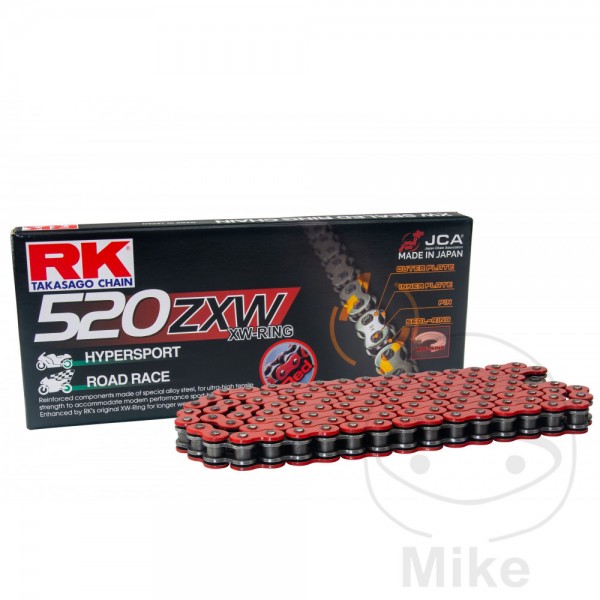 RK XW - Ringkette RT520ZXW/118 Kette offen mit Nietschloss für BMW K46 S1000RR bis 2014