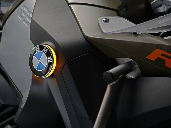 Emblemblinker LED Emblem Blinker einfarbig für BMW R1200GS LC Adventure