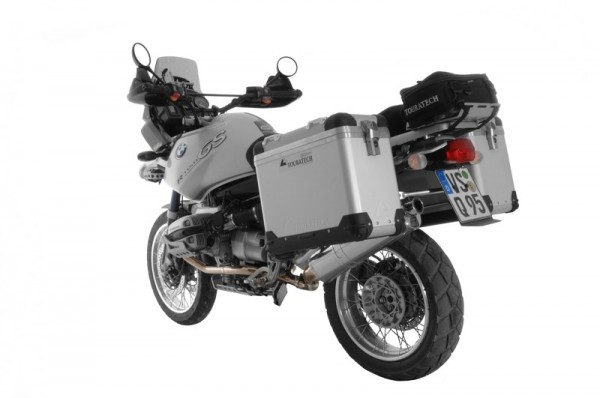 ZEGA Pro Koffersystem &quot;And-S&quot; 38/45 Liter mit Edelstahlträger für BMW R1150GS/ R1150GS Adventure/ R1