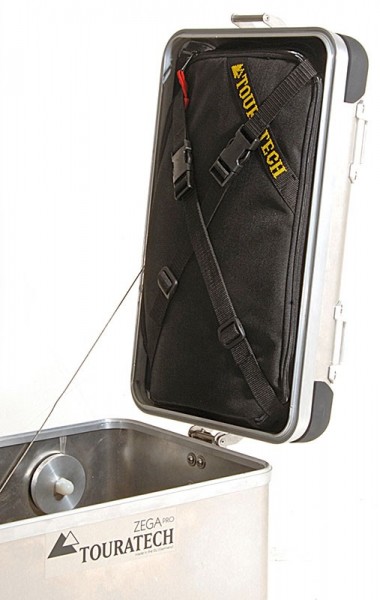 Touratech ZEGA Pro / ZEGA Pro2 Kofferdeckel - Innentasche Tasche 45 für 45 Liter Koffer