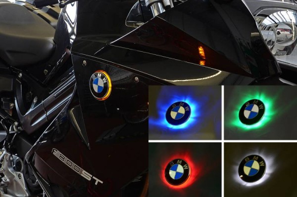 Zweifarbige LED Emblemblinker Emblem Blinker für BMW F800S F800ST