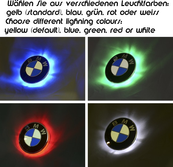Zweifarbige LED Emblemblinker für BMW K1200LT 2004-2009