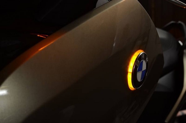 LED Emblemblinker einfarbig für BMW C650GT C600 Sport