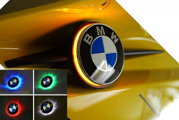 Zweifarbige LED Emblemblinker für BMW K1200S