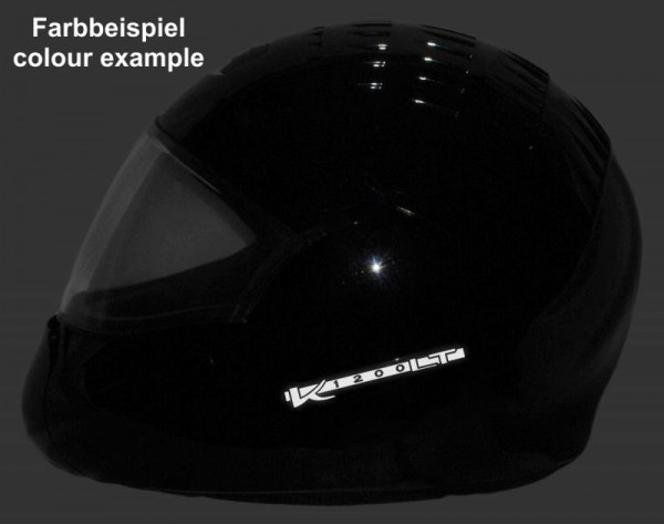 Helmaufkleber Helm Aufkleber reflektierend im Stil Typ1 für BMW K1200LT