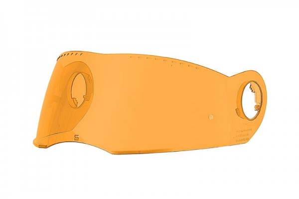 Visier für Touratech Aventuro Mod orange getönt Größe XL-3XL mit Vorbereitung Anti-Beschlag Scheibe