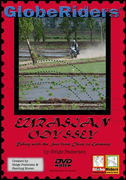 DVD GlobeRiders Eurasian Odyssey Riding with the Sun from China to Germany Englisch