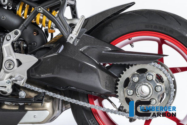 Carbon Schwingenschutz glanz für Ducati Monster 1200 / S / Supersport 939 / S