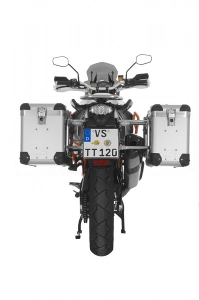 Touratech ZEGA Pro2 Koffersystem And-S 38/45 Liter Edelstahlträger KTM 1290 Super Adventure