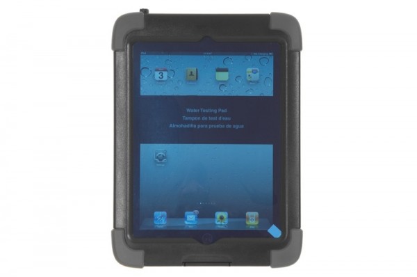 aXtion Pro Case Schutzhülle für iPad® 4te/3te/2te Generation &quot;wasserdicht IP68&quot;, schwarz/grau