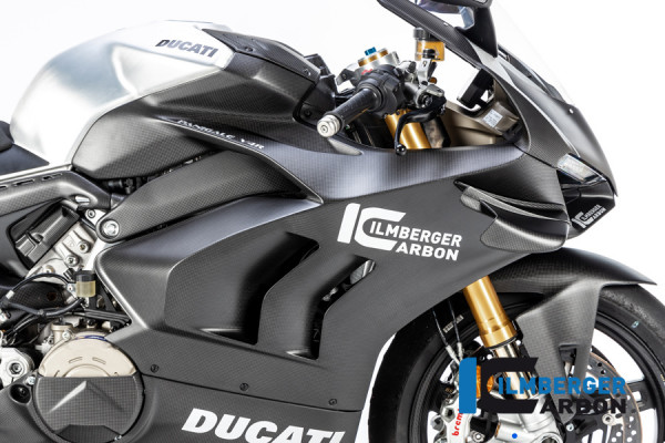 Carbon Verkleidungsseitenteil rechts matt für Ducati Panigale V4 / V4 S / V4 R