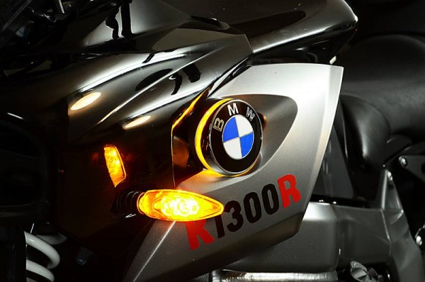 LED Emblemblinker Emblem Blinker einfarbig für BMW K1300R