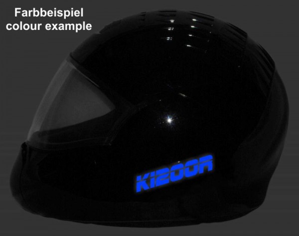 Helmaufkleber Helm Aufkleber reflektierend im Stil Typ2 BMW K1200R