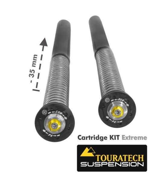Touratech Suspension Tieferlegung -35mm Cartridge Kit für Yamaha 700 Tenere ab 2019