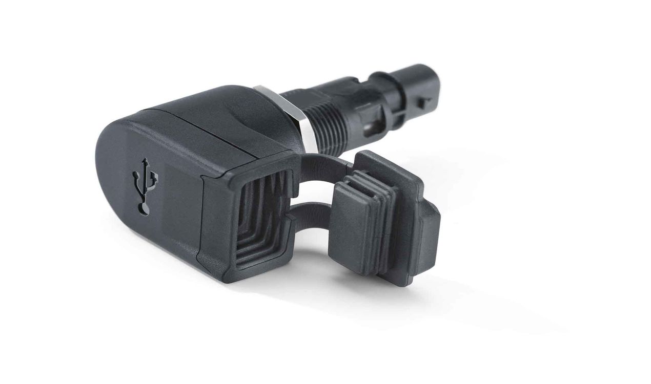 Motorrad Dual USB Ladegerät DIN -Sockel -Voltmeter für BMW