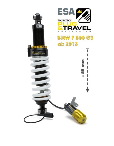Touratech Suspension Tieferlegung -50mm für BMW F800GS ab 2013 Typ: Plug &amp; Travel für BMW ESA