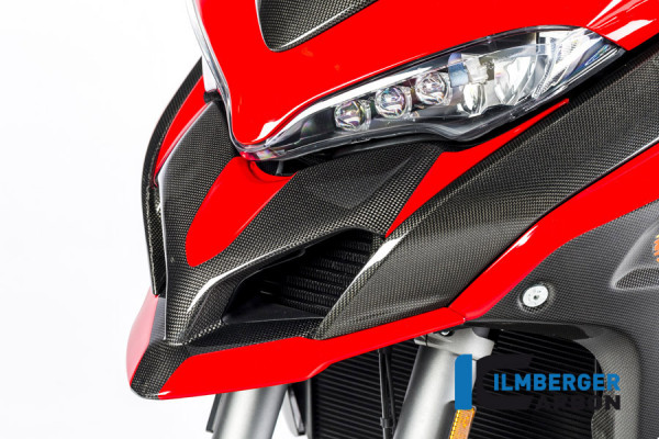 Carbon Schnabel vorne glanz 2tlg für Ducati Multistrada Enduro (ab 2016)