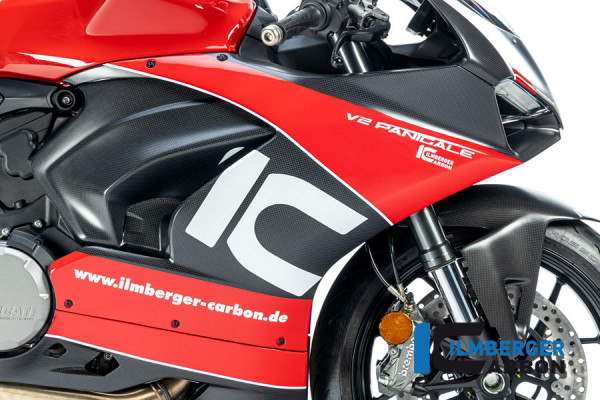 Carbon Verkleidungsseitenteil rechts matt für Ducati Panigale V2