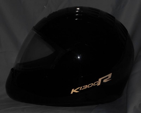 Helmaufkleber Helm Aufkleber reflektierend im Stil Typ3 für BMW K1300R
