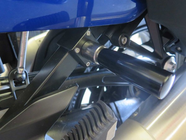 Aufbockhilfe Aufbockhebel Aufbockgriff klappbar für BMW K1600GT und GTL
