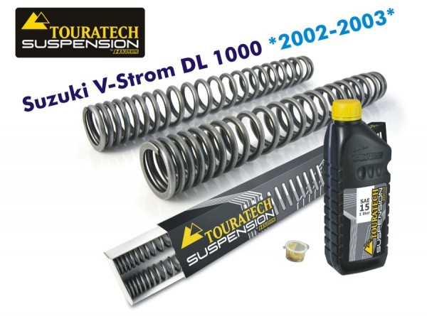 Touratech Progressive Gabelfedern für Suzuki V-Strom DL1000 ab 2002 bis 2003