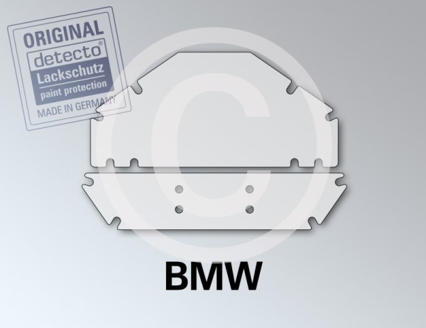 Lackschutzfolie Set Touratech Werkzeugbox 2-teilig für BMW R1200GS Adventure 06-13