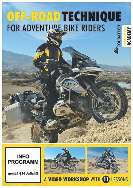 Touratech Video DVD &quot;Off-road technique for adventure bike riders&quot; (englisch)