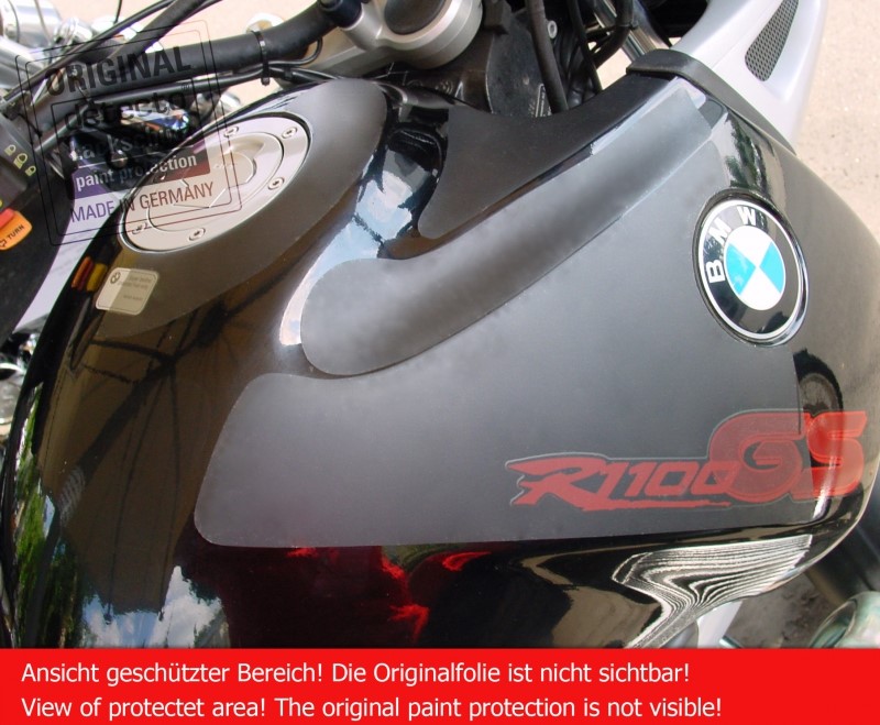 Lackschutzfolie Set Tankrucksack 8-teilig BMW R1100GS 93-04