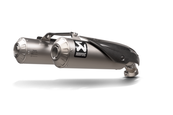 Akrapovic Slip-On Line Abgasanlage (Titanium) für Ducati Scrambler 1100 2021