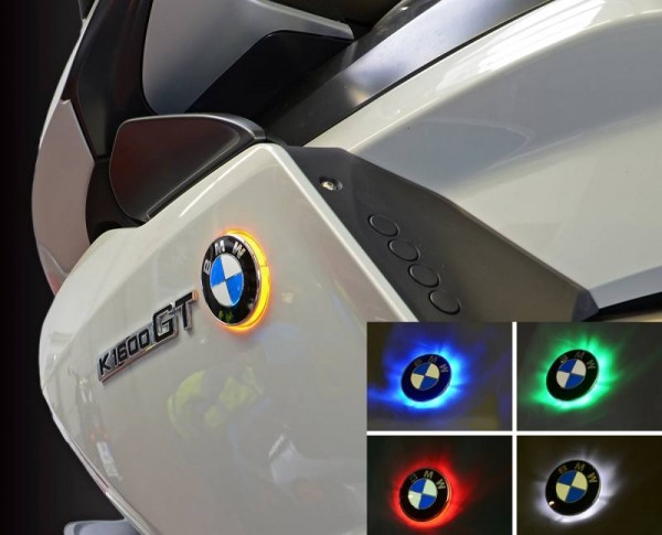 Zweifarbige LED Emblemblinker für BMW K1600GT bis 2016