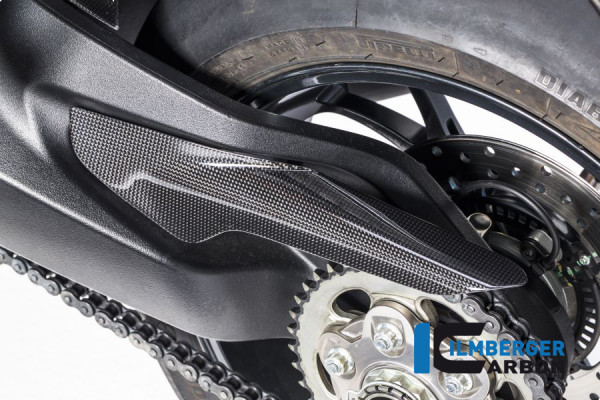 Carbon Kettenschutz hinten glänzende Oberfläche für Ducati Monster 1200 / R / S