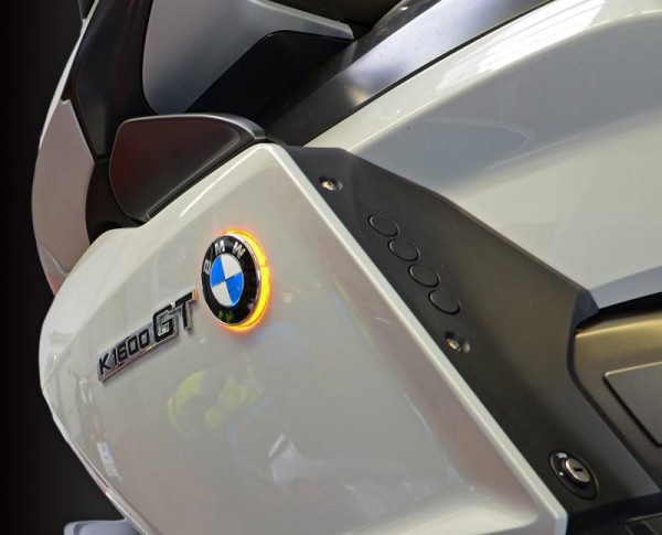 LED Emblemblinker Emblem Blinker einfarbig für BMW K1600GT