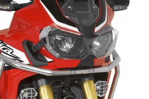 Scheinwerferschutz Makrolon mit Schnellverschluss für Honda CRF1000L Africa Twin + Adventure Sports